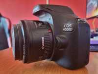 Canon 4000d com lente 18-55, 75-300