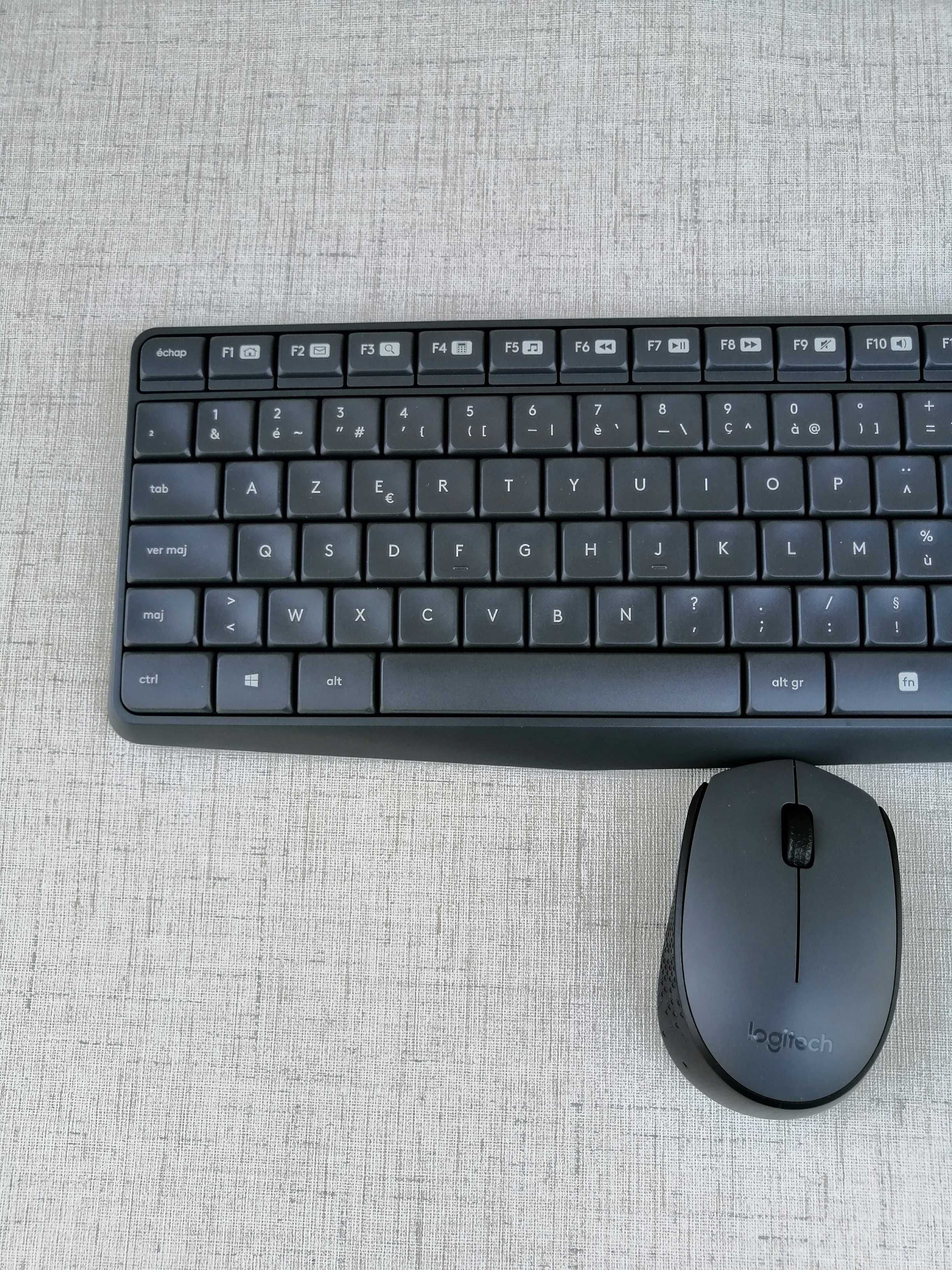 Zestaw Logitech MK235 klawiatura plus myszka Azerty