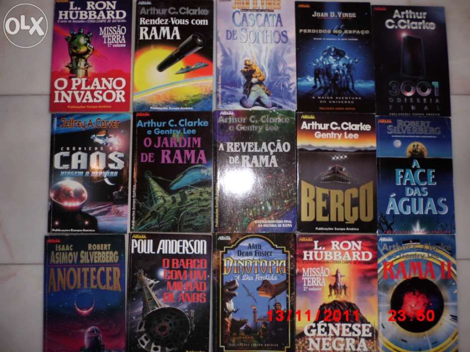 Livros de fantasia e outros novos para venda