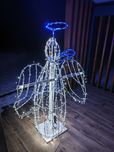 Figurka Aniołek bożonarodzeniowy lampki iluminacja