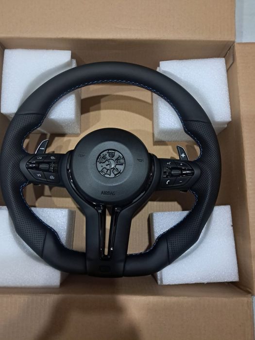 Кермо для bmw з подушкою безпеки! + Пелюстки. Bmw 5 f10 бмв 6 7 руль