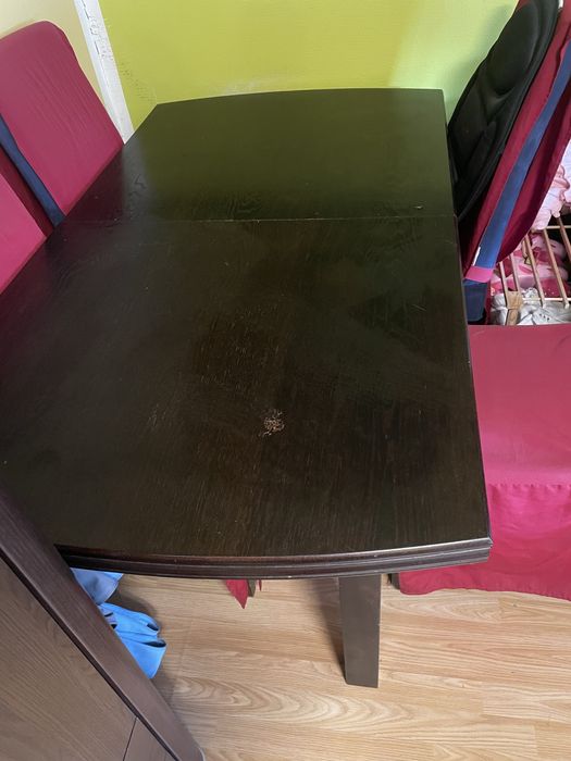 Stół rozkladany wenge 160/88