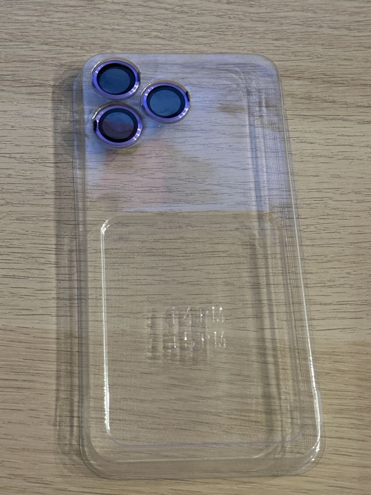 Oslona na obiektyw - do iphone 14/15 pro max (fioletowe)