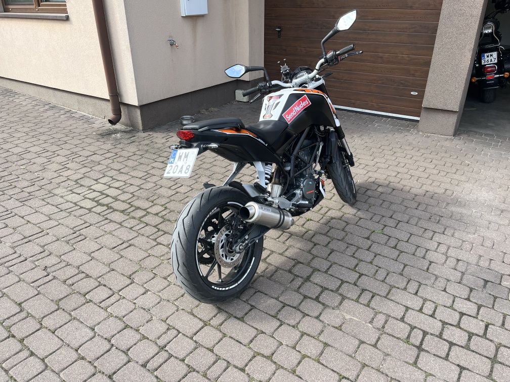 KTM DUKE 125 na kat.B i A1