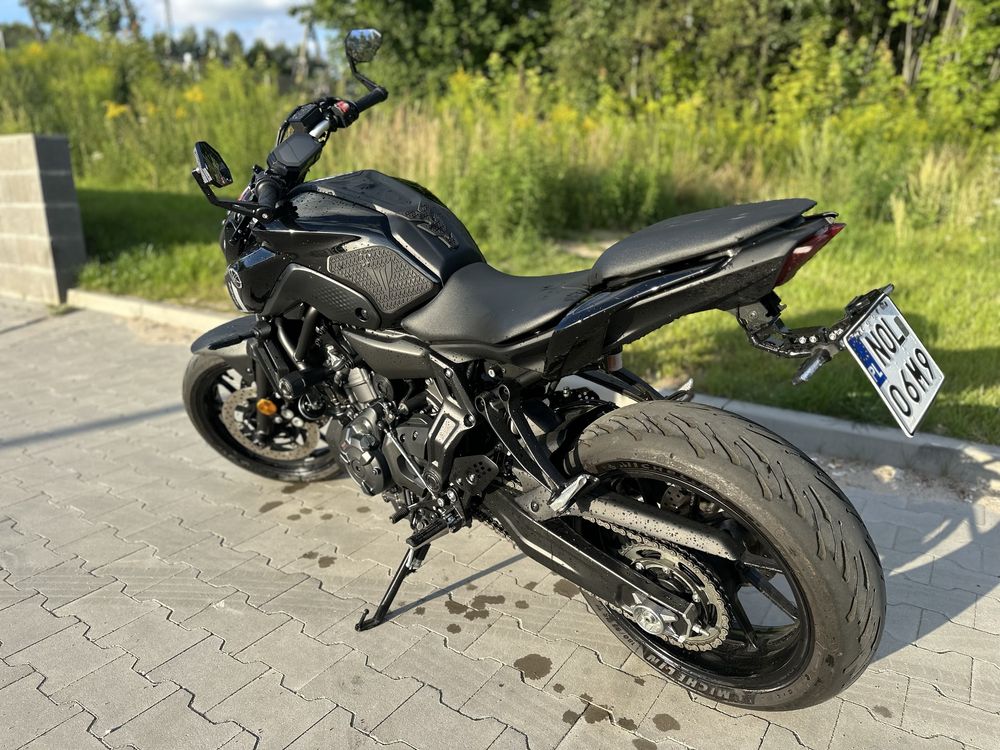 Yamaha MT07 rocznik 2023 mały przebieg