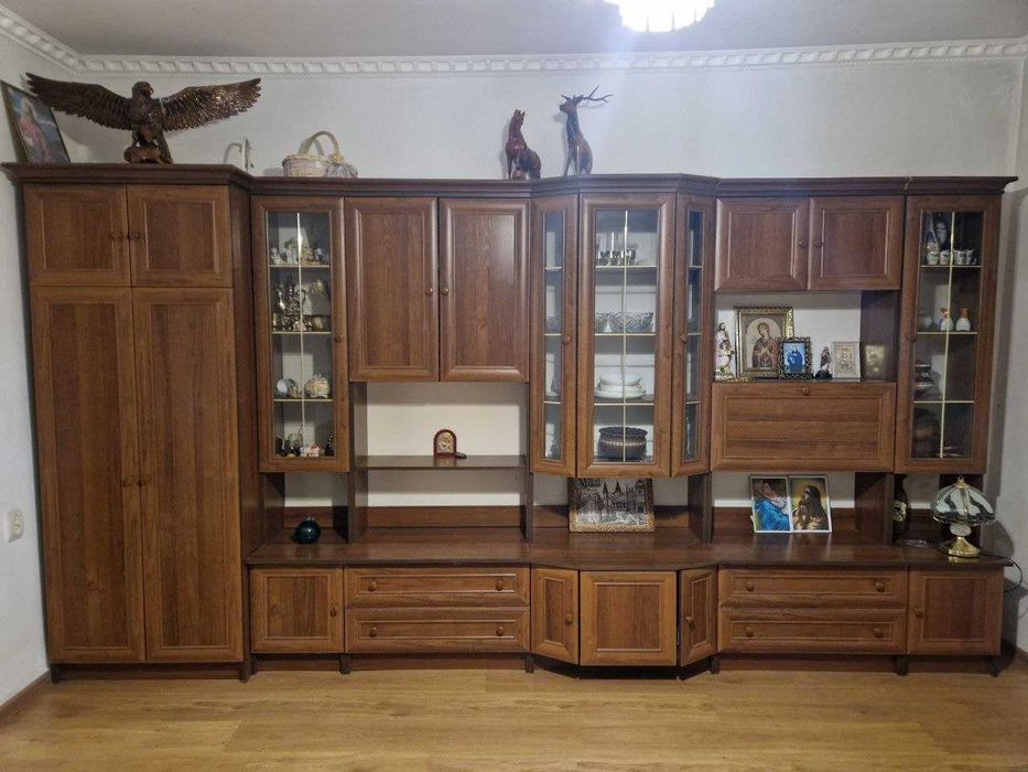 Вітальня комплект стінка Бартон горіх стенка довжина 4 метри