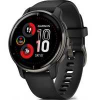 Garmin Venu 2 Plus Black + Slate (010-02496-11) Спортивные смарт-часы