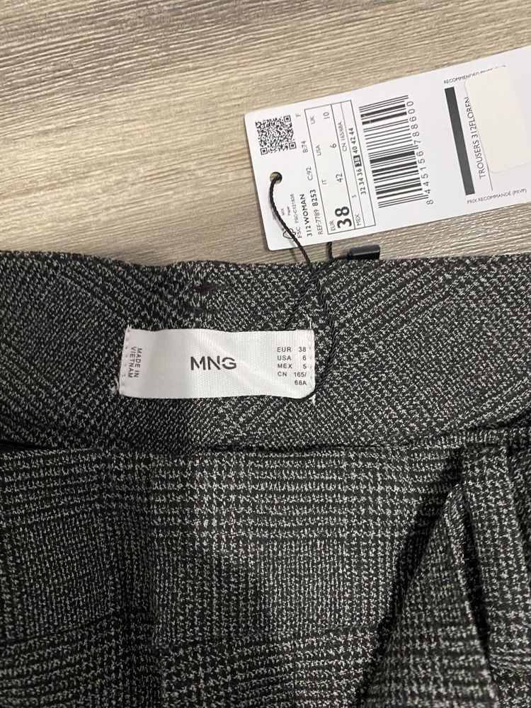 Брюки Mango , женские штаны 7/8 р.38 ( М)