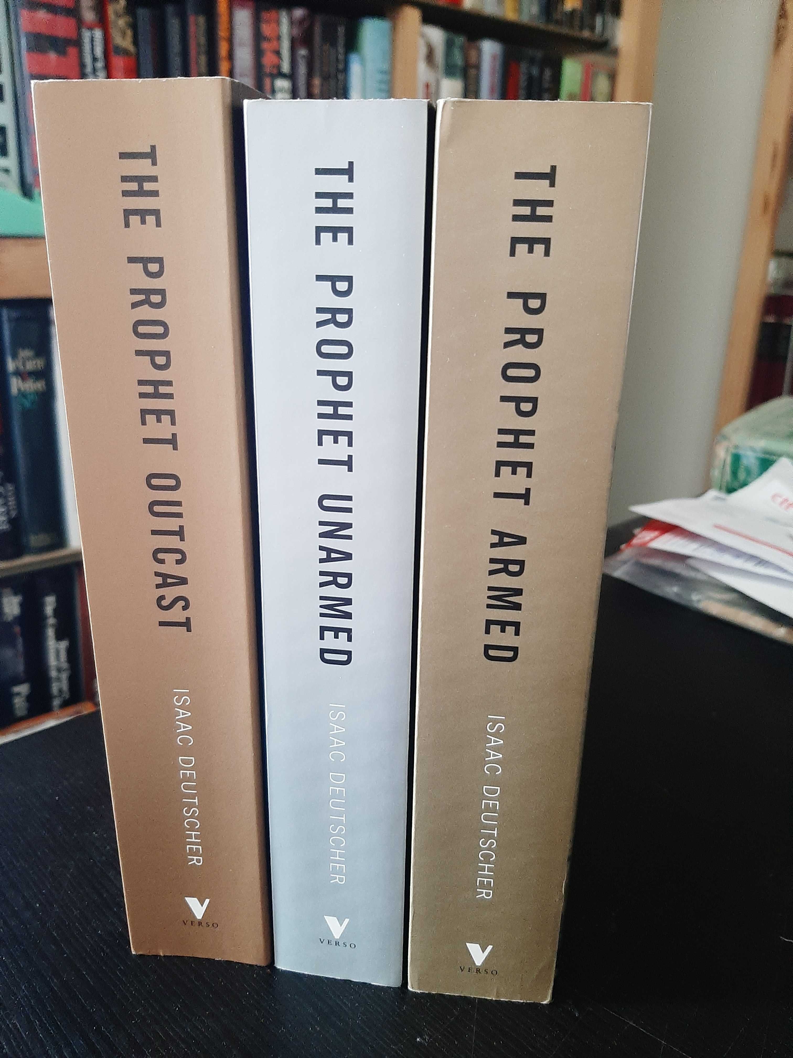 Isaac Deutscher – Trotsky – Biography in 3 volumes