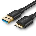 Ugreen kabel przewód Usb-a 3.0 - Micro Usb-b SuperSpeed 5Gb/s 1m czarn