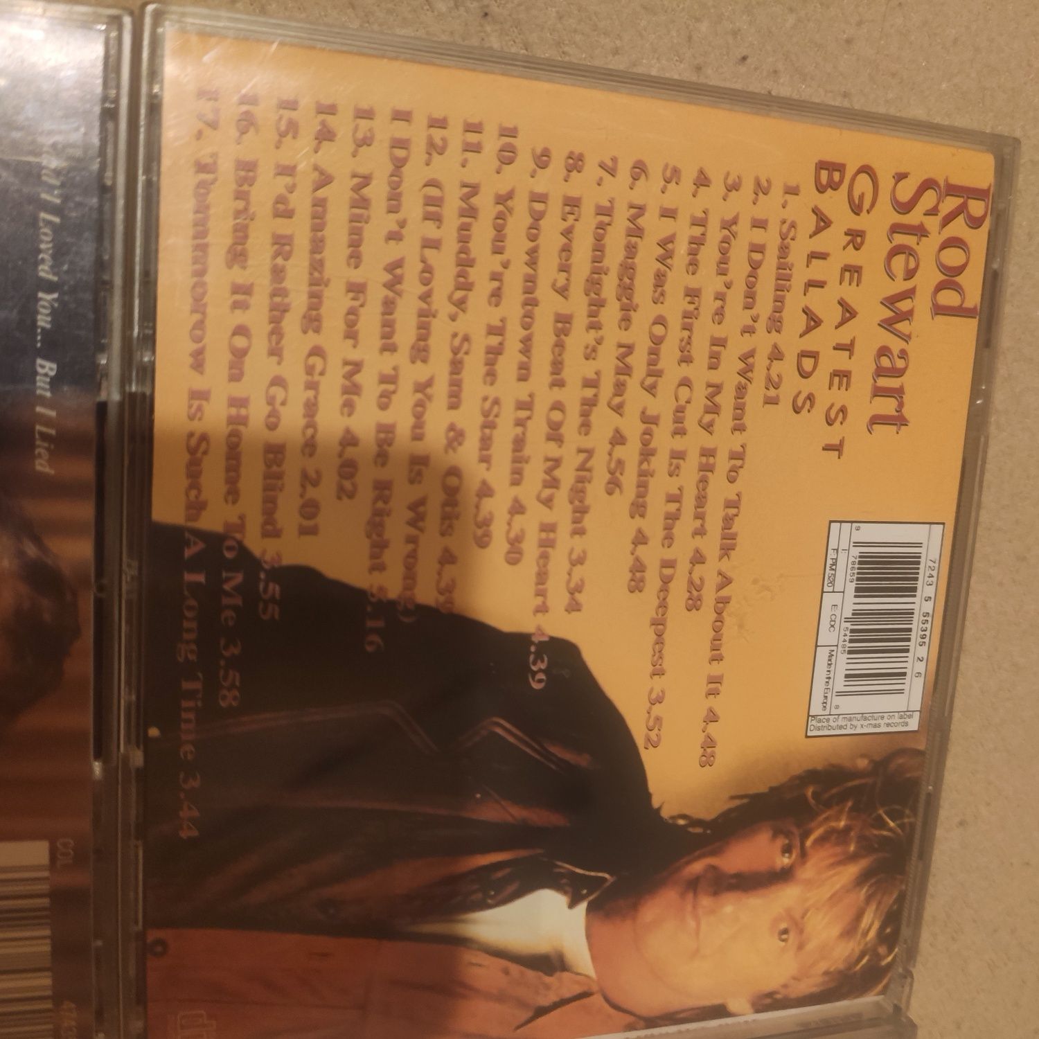 4 płyty CD Curtis Stigers, Michael Bolton, Rod Stewart