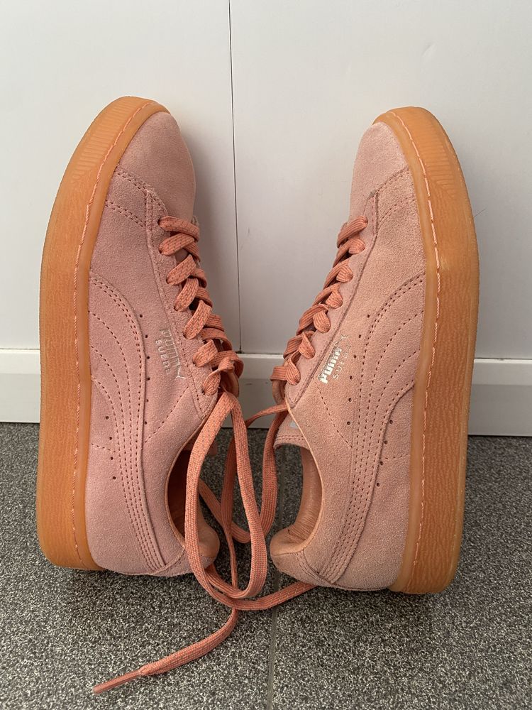 Sapatilhas puma suede rosa