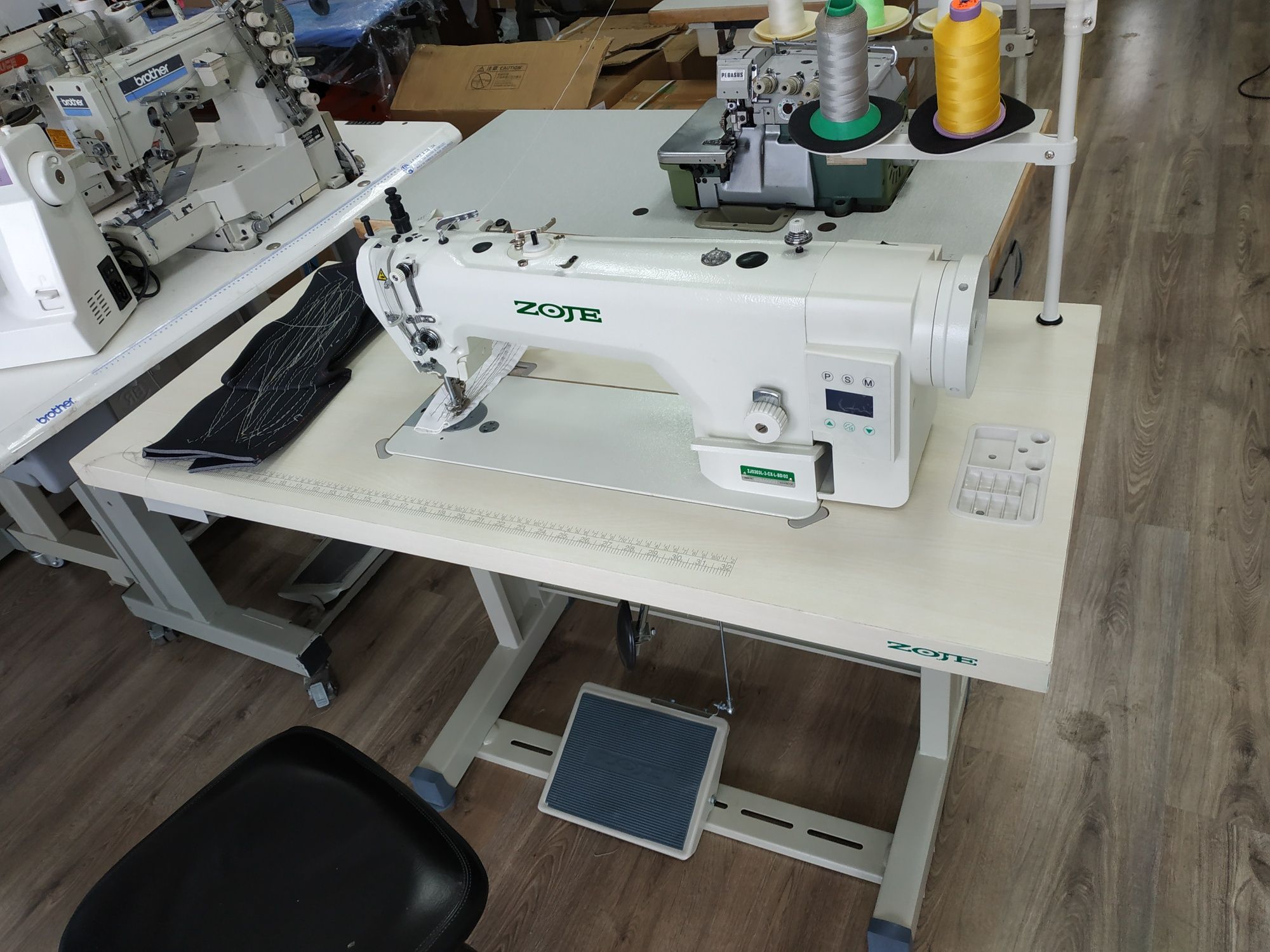 Máquina Triplo Arrasto ZOJE ZJ0303L-3-CX-L-BD / 02