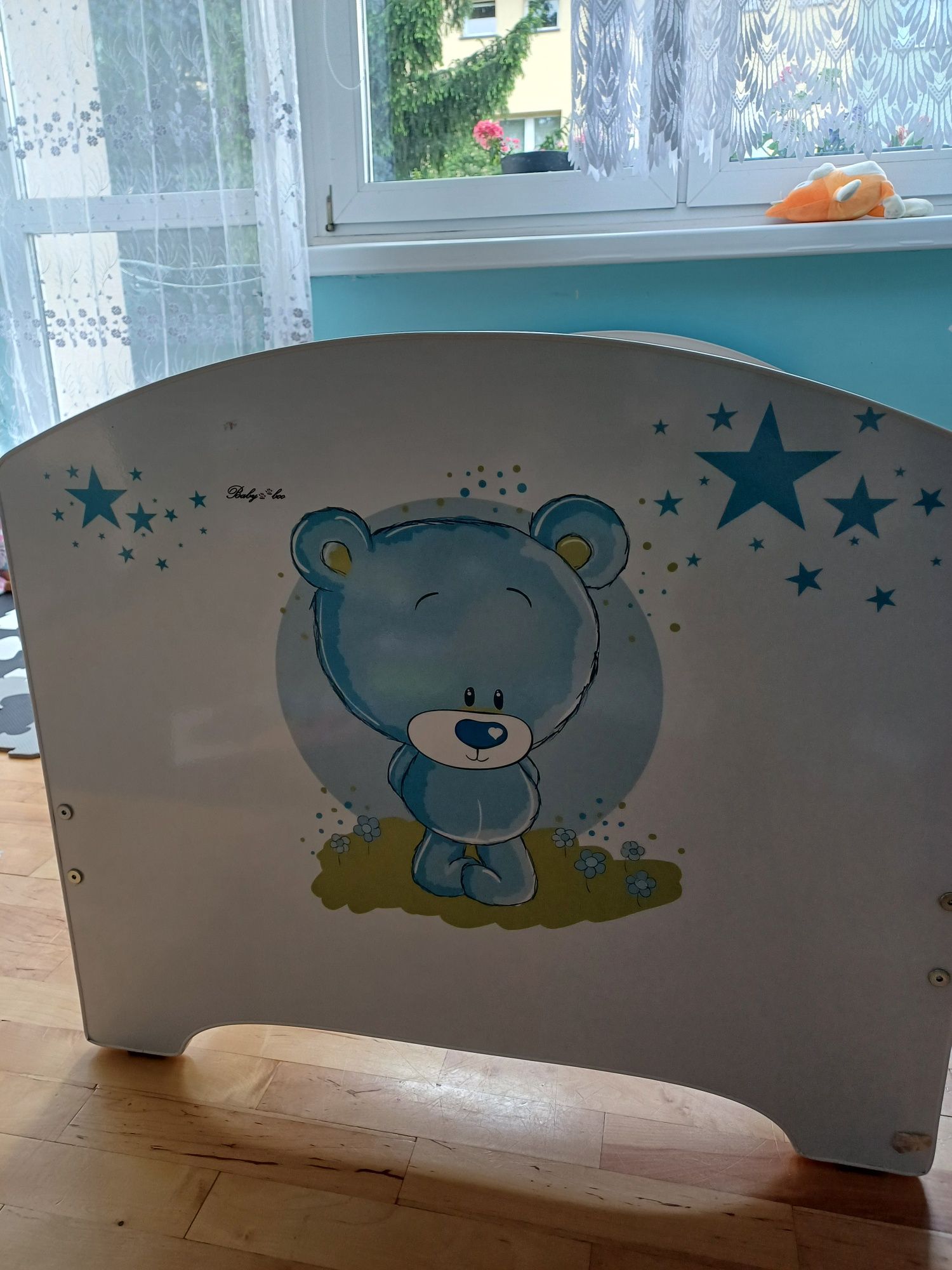 Łóżko dziecięce 144 x 75 cm z materacem