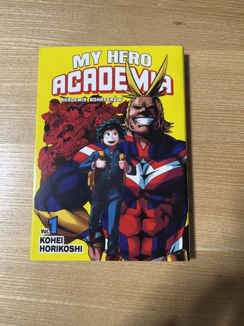 Manga My hero academia tom 1 język Polski