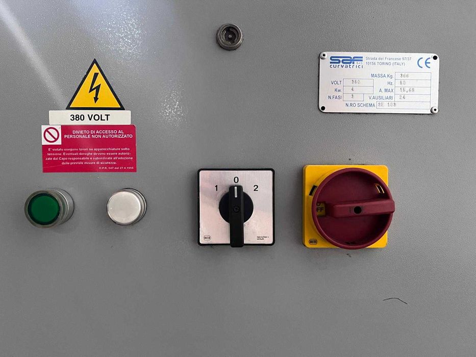 Giętarka do rur profili TAURING SAF BS50