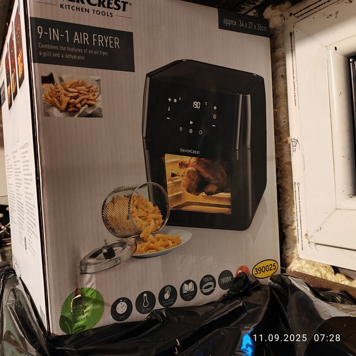 Frytkownica/rożen/gril SILWERCREST 9 w 1 NOWY. Gwarancja