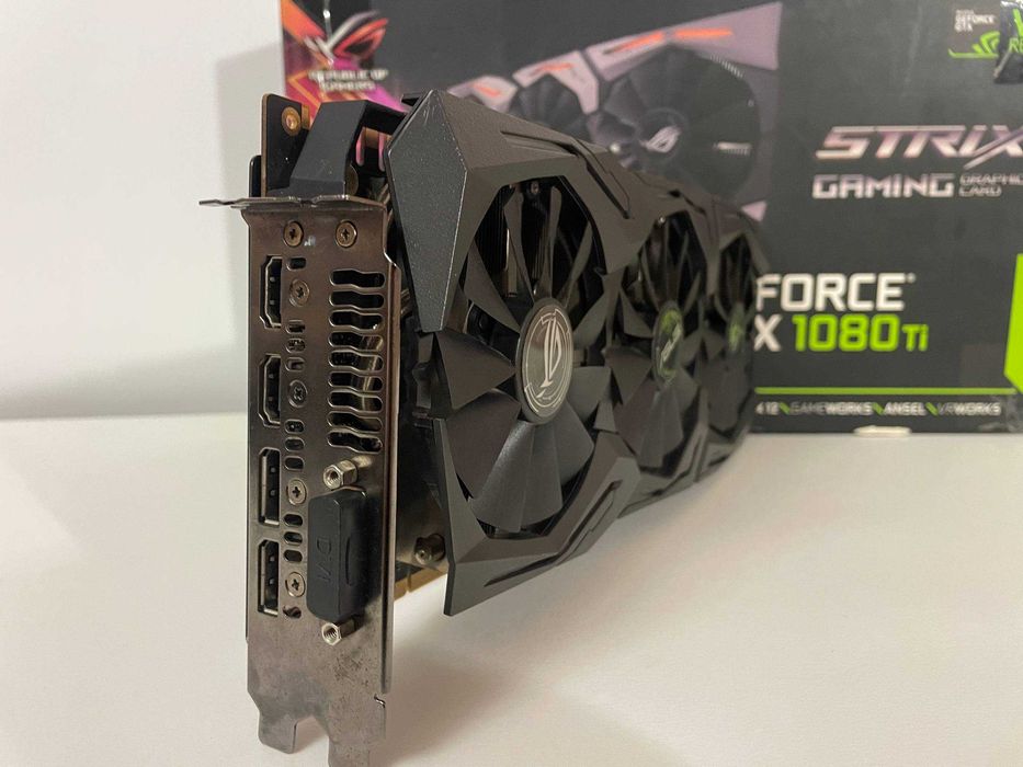 Відеокарта GTX 1080 Ti ASUS ROG STRIX 11G (Комплект)