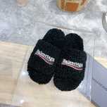 Тапочки BALENCIAGA мягкие женские махровые