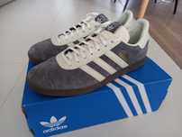 Buty męskie Adidas Gazelle, grafitowe, rozmiar 43 1/3. NOWE.