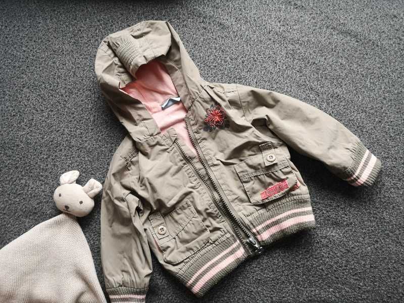 Campus Baby khaki kurtka r. 74cm 9m.