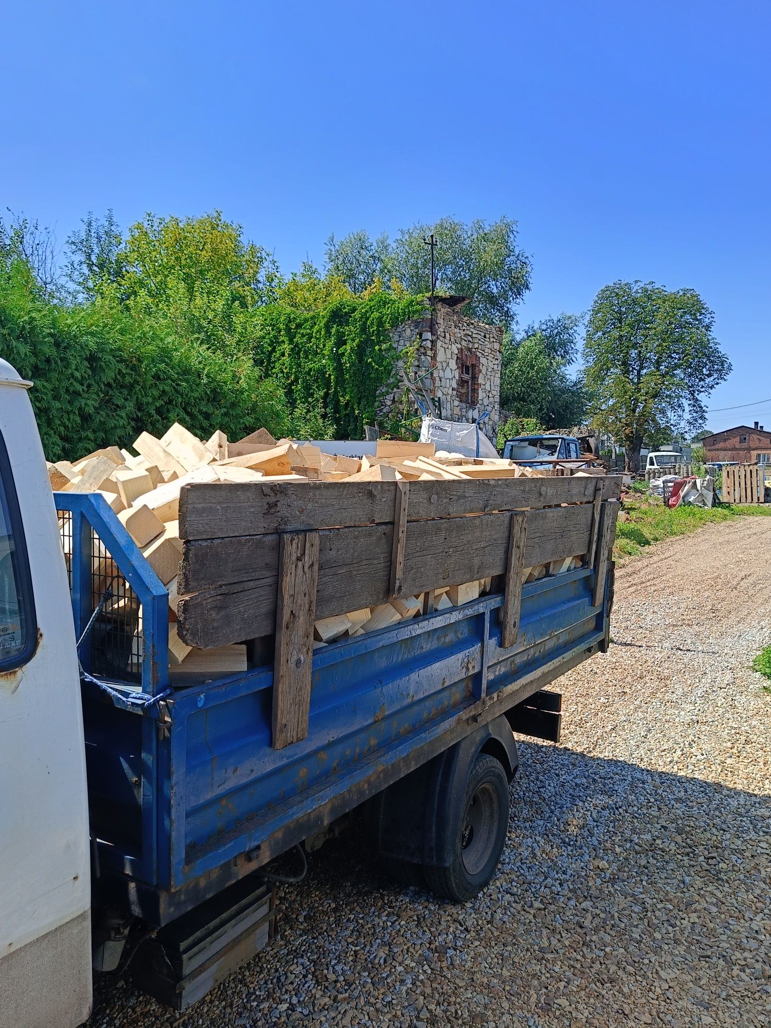 Drewno Opałowe Grubsze czyste suche