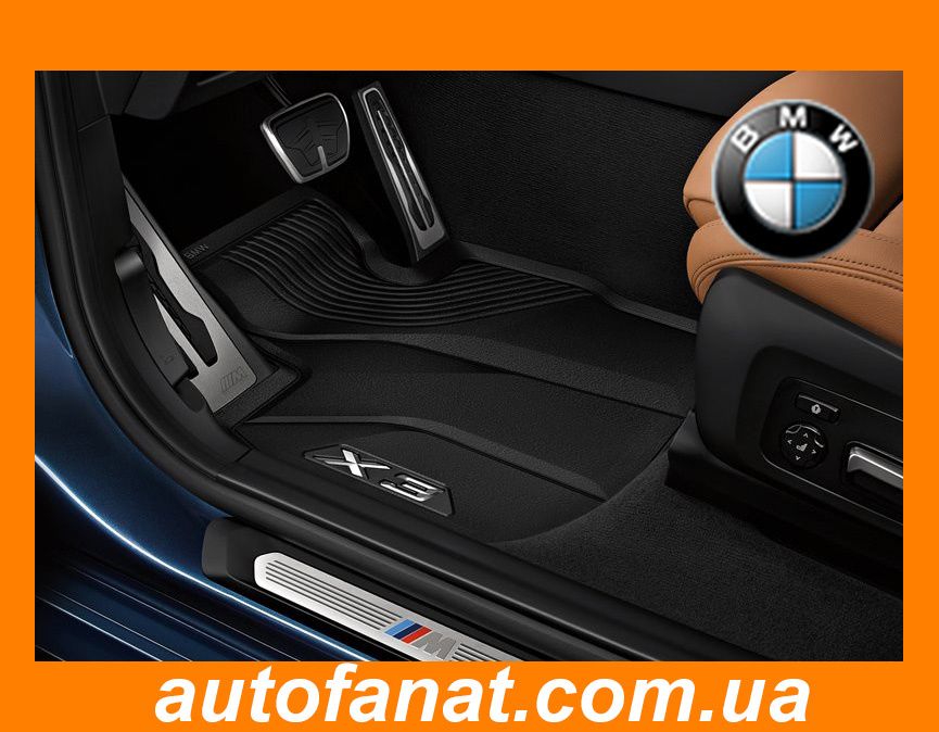 Коврики BMW X3 (G01), X4 (G02) 2017-, Оригінал в салон бмв Х3 Х4