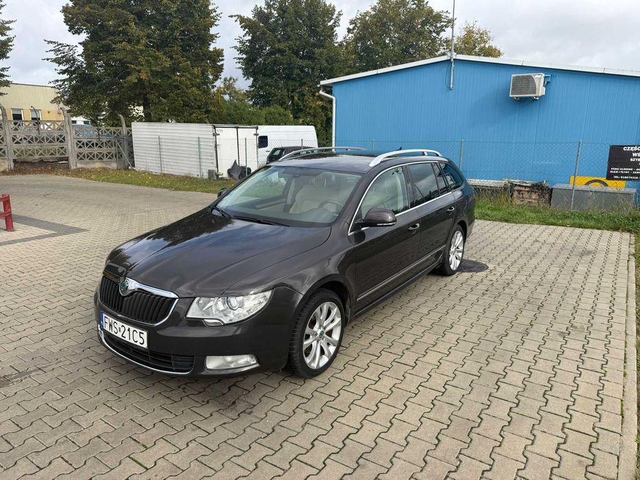 Skoda Superb 1.8 TSI Business DSG Białe Skóry Salon PL