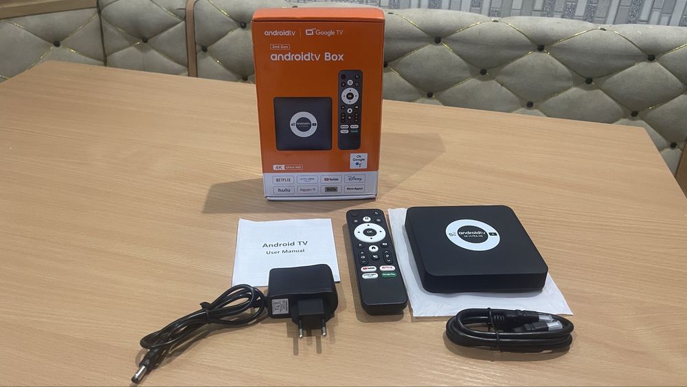 Приставка TV BOX, Android TV, Android 14, 8/128 GB