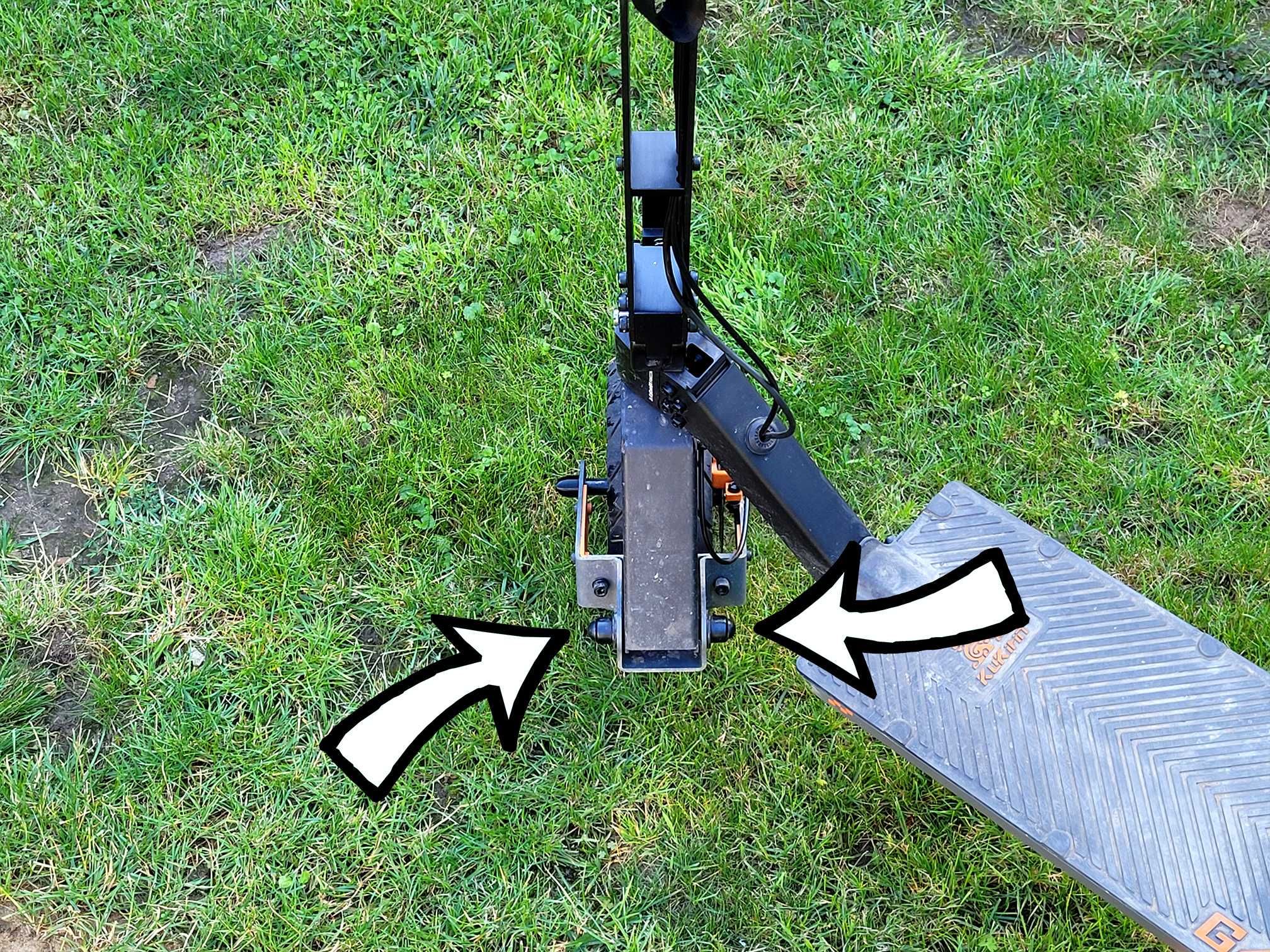 Kukirin G4 - komplet zaślepek