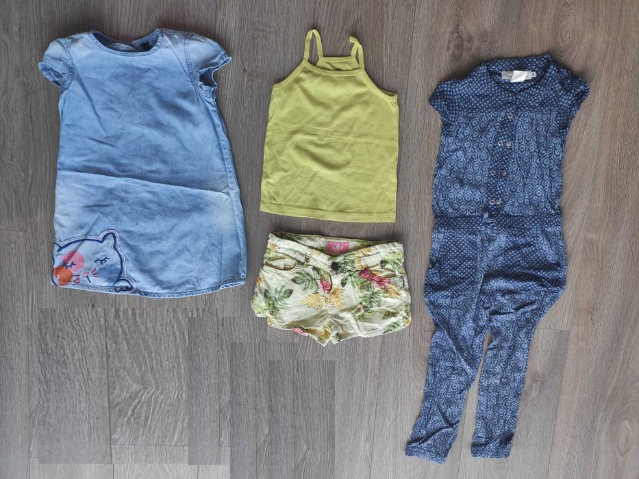 Lote verão menina 4-5A (Zara, benetton, Zippy)