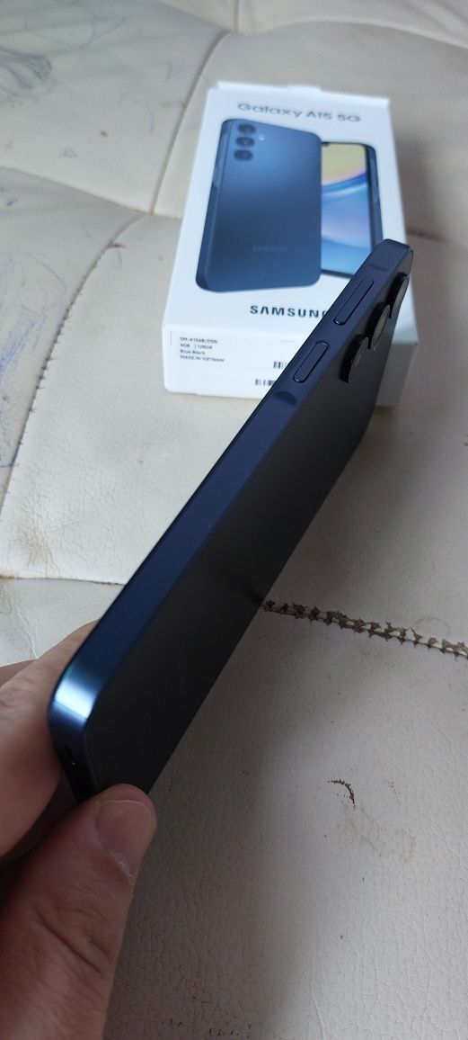 Samsung A15 5G dual sim j.nowy ram4/128rom blue black w100%sprawny