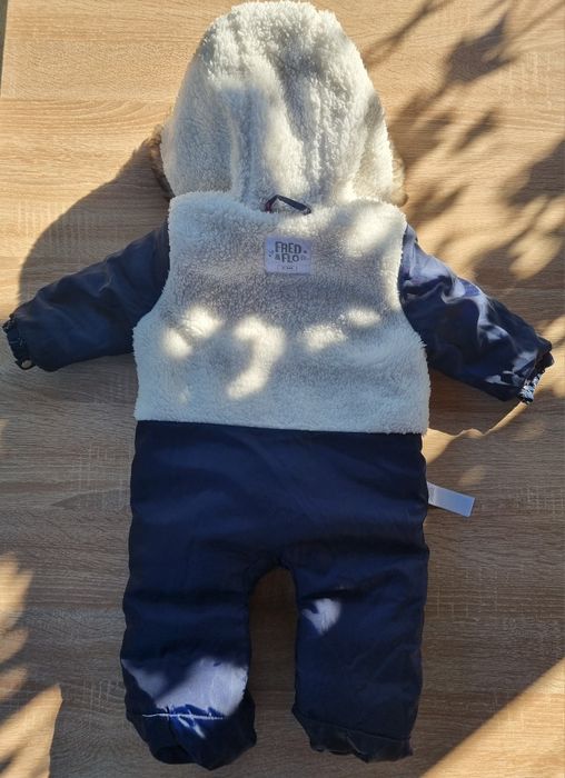 Теплий зимовий комбінезон для дівчинки