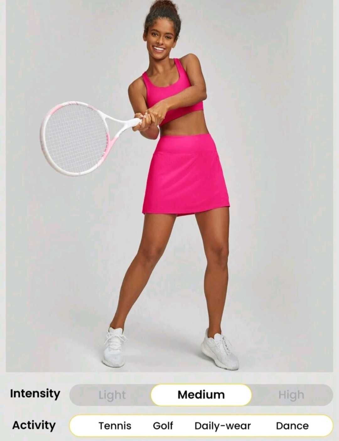 Saias Padel/Ténis rosa S e M NOVAS