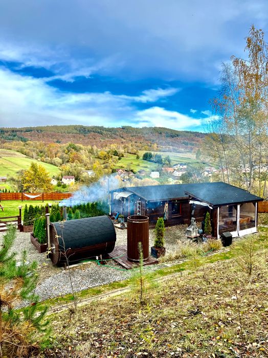 Osada Saunowisko - relaks wypoczynek z sauną i jacuzzi na wyłączność