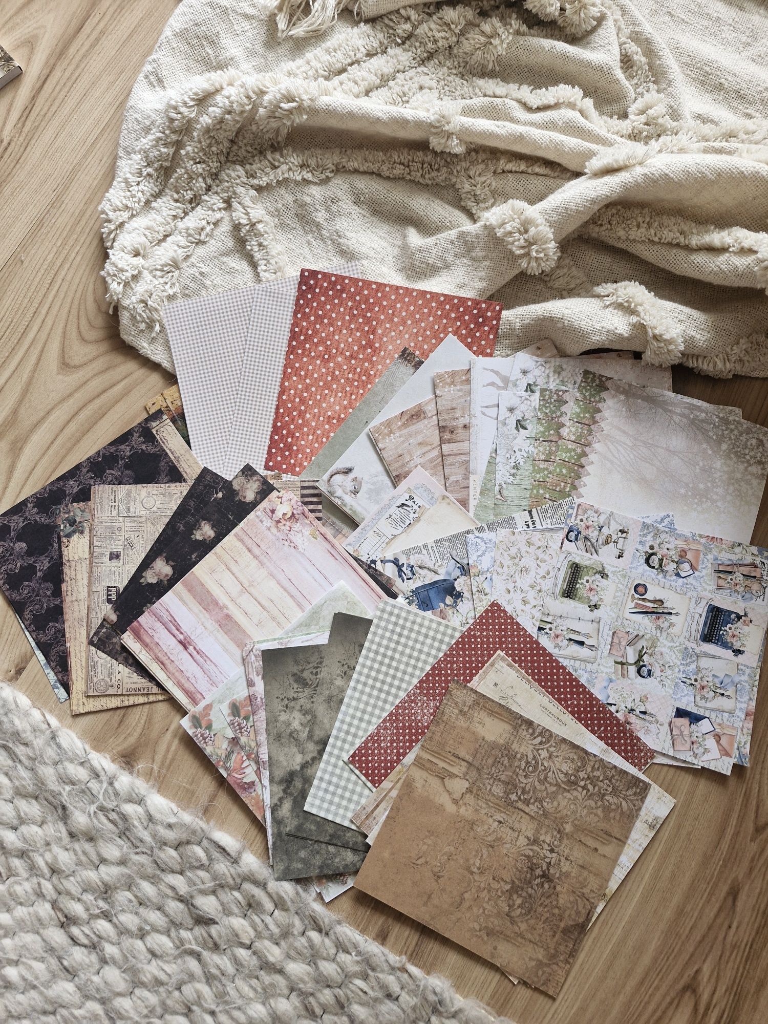 Papiery scrapbooking