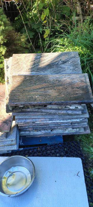 Płyty granitowe około 4,5m2 Gdańsk