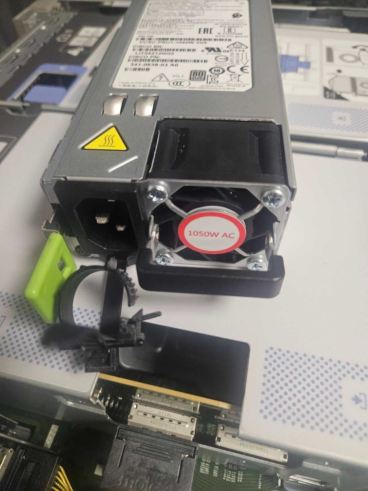 Сервер Cisco C240 M5 12LFF + 2SFF, 2 Xeon 5120 = 28ядер 56 потоків