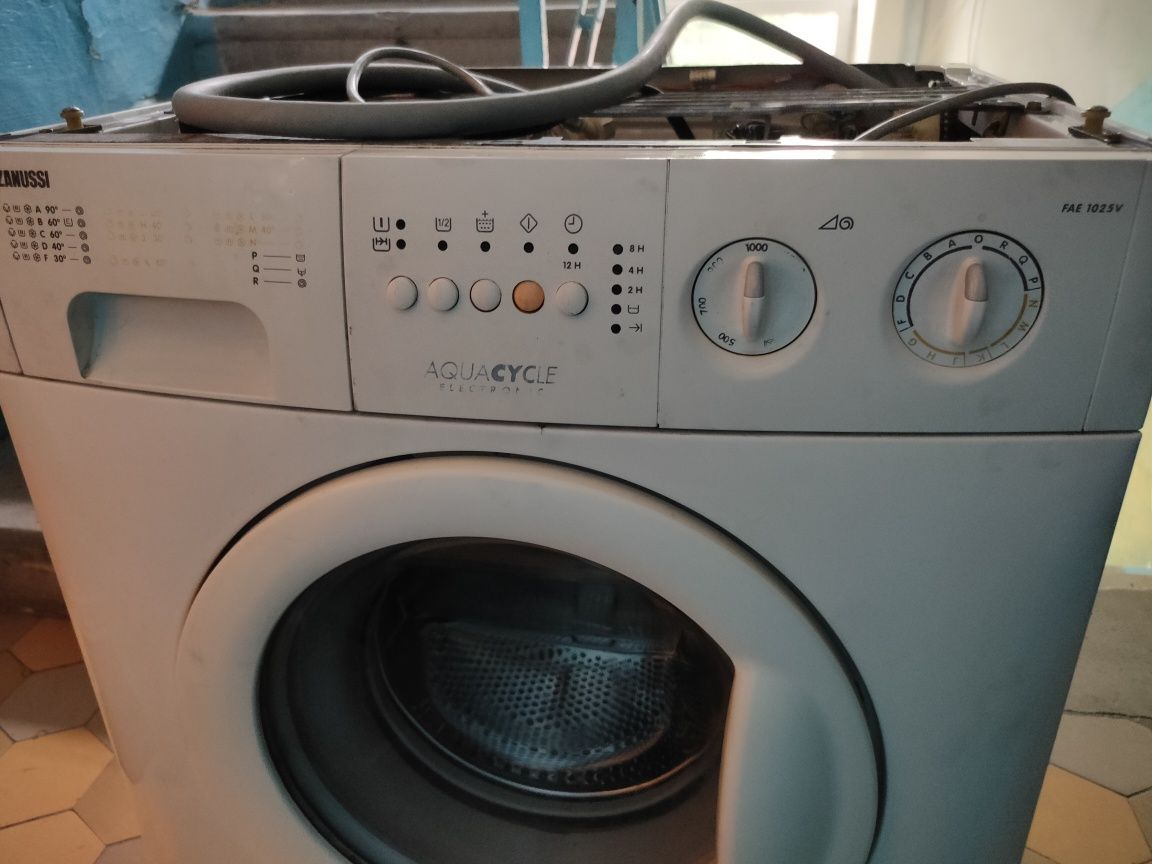 Разборка стиральной машины zanussi