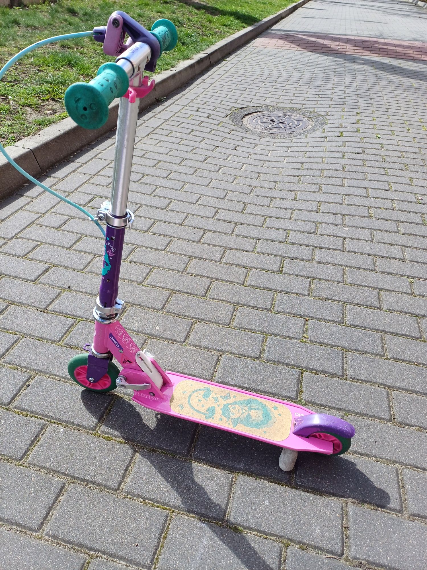 Hulajnoga OXELO scooter play5 dla dziewczynki Decathlon Wysyłka