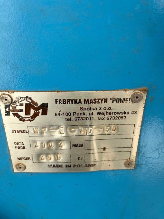 Wagoworkownica POMECH 2,5-50 z doważaniem do ziemniaków cebuli warzyw