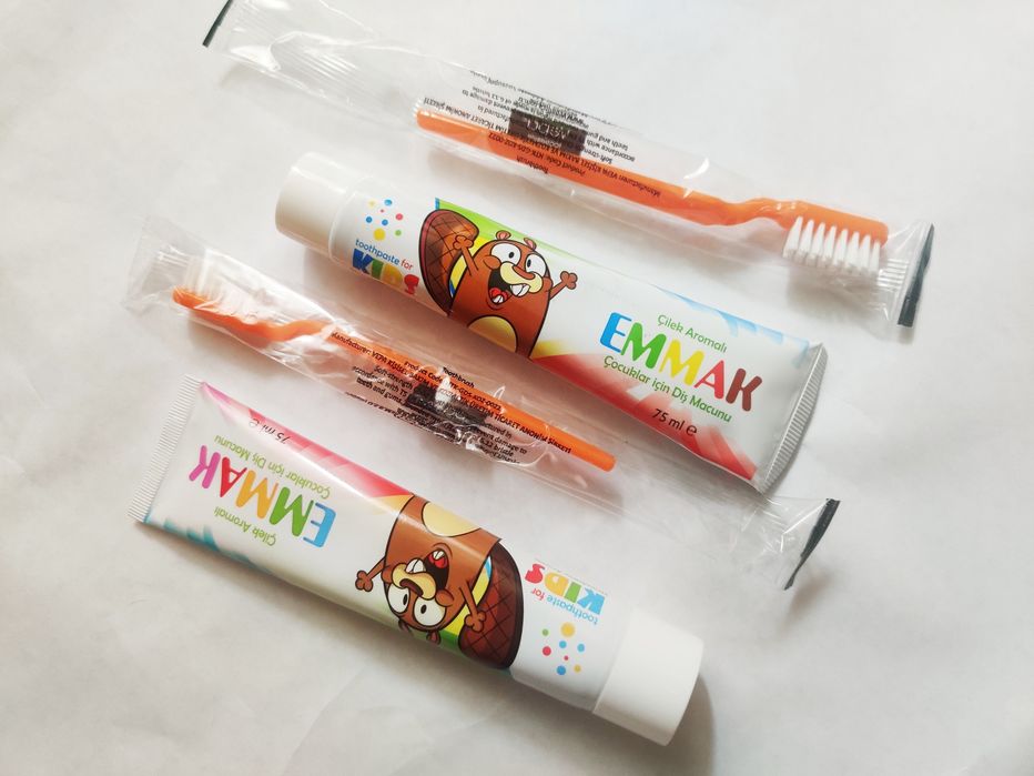 Дитяча зубна паста Emmak за два комплекта