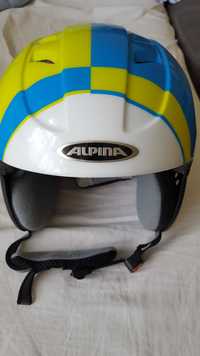 kask rowerowy alpina dla dzieci 48-52