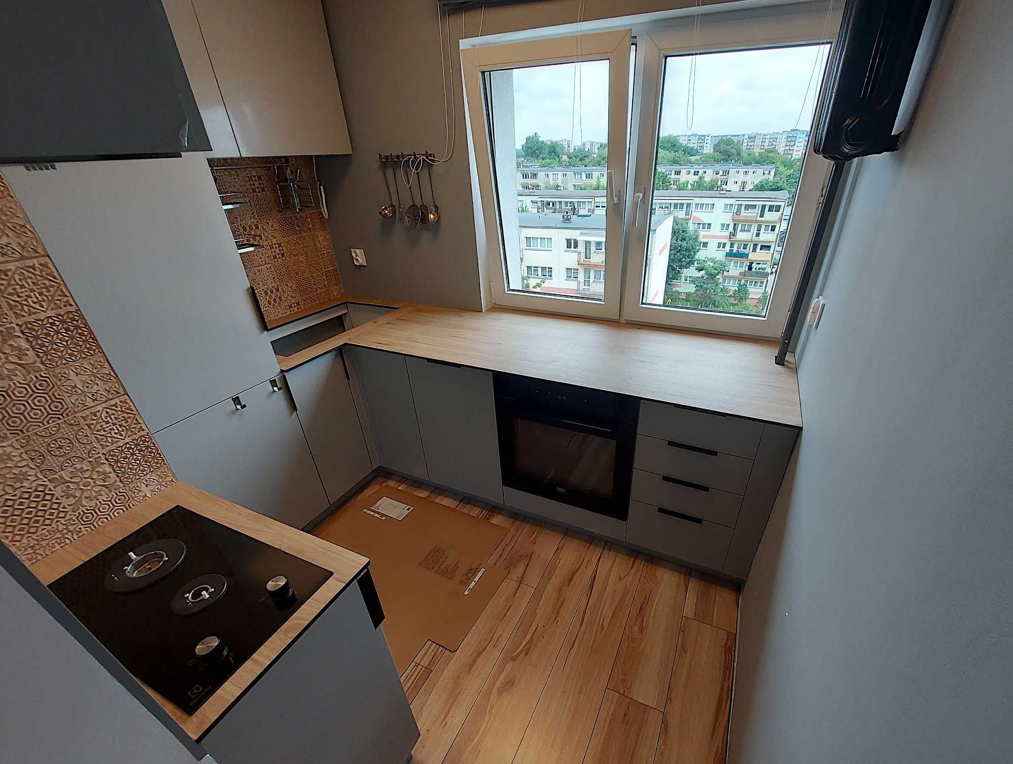 Blat kompaktowy HPL kuchenny laminat montaż obróbka na wymiar Ikea