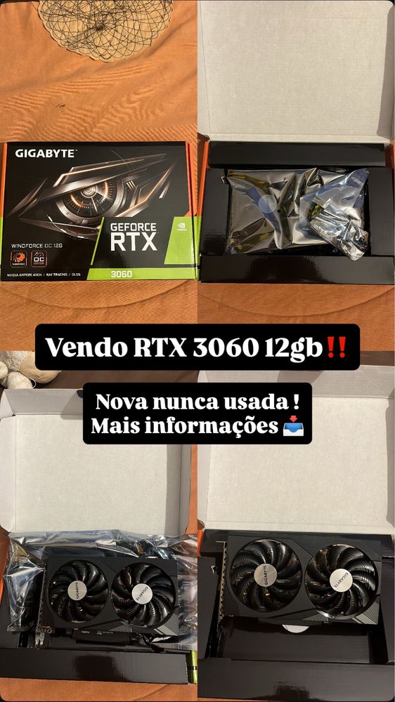 RTX 3060 12gb nova