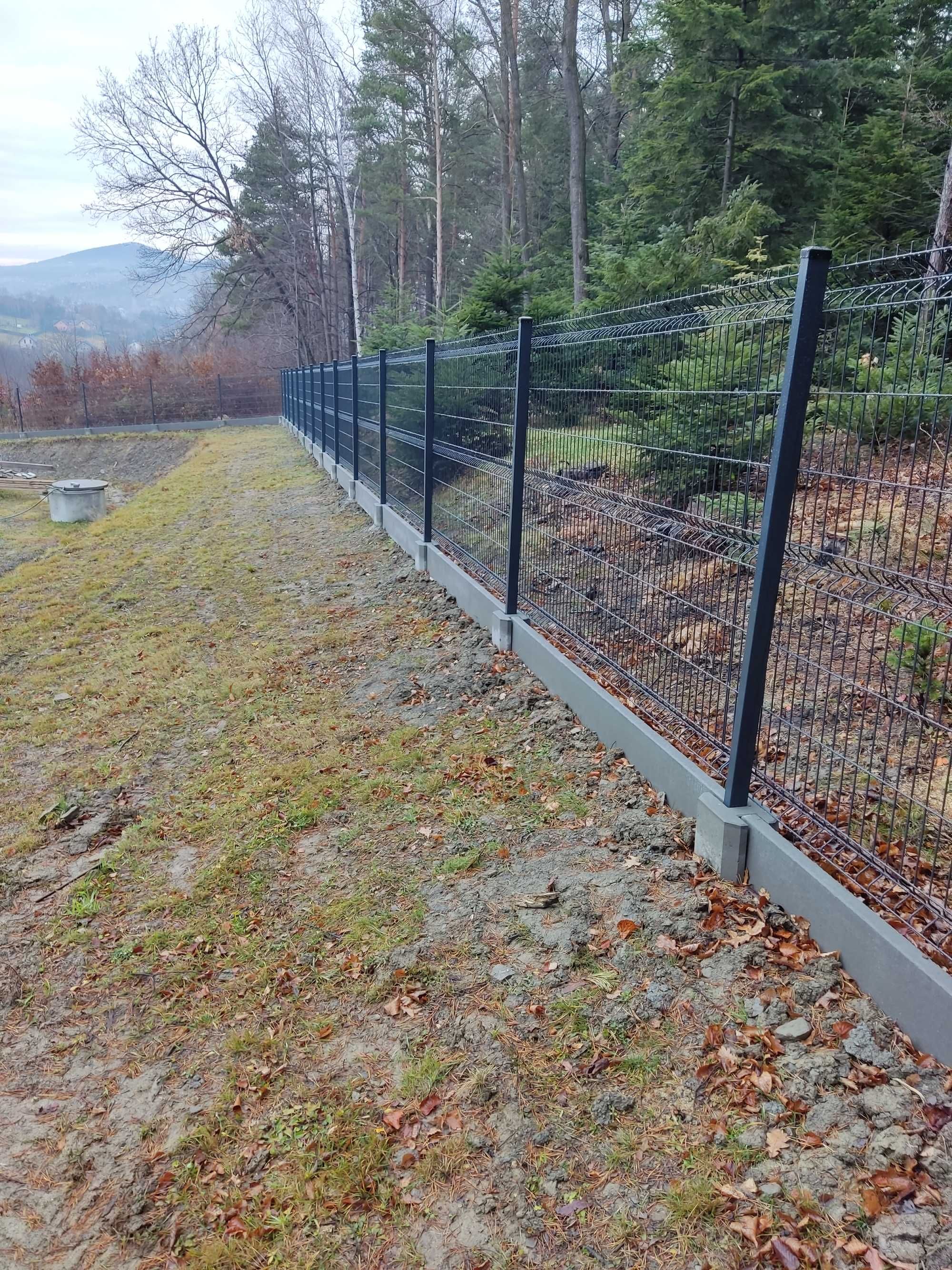 Ogrodzenie panelowe GORLICE ceny hurtowe 52zł /1mb panel h123cm
