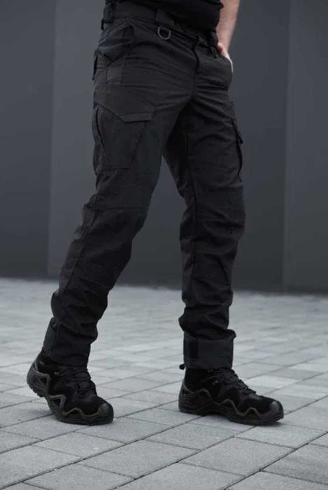 Армійські тактичні чорні штани Кайман військові штани чорні kayman