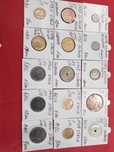 Moedas antigas de Espanha e Itália