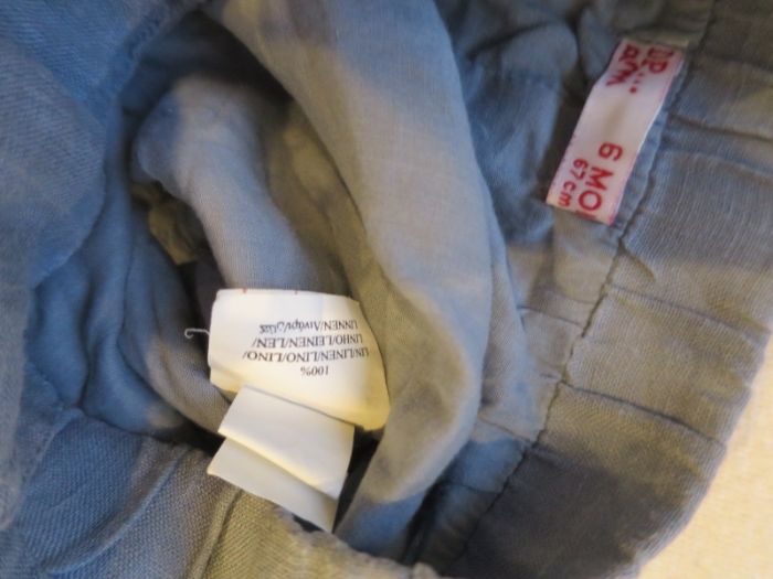 krótkie spodenki dziewczęce/ szorty 2szt, rozm 68, marki: H&M, Dp am