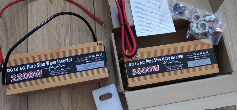 Інвертор 12в - 220в 2200Вт. 12v 220v